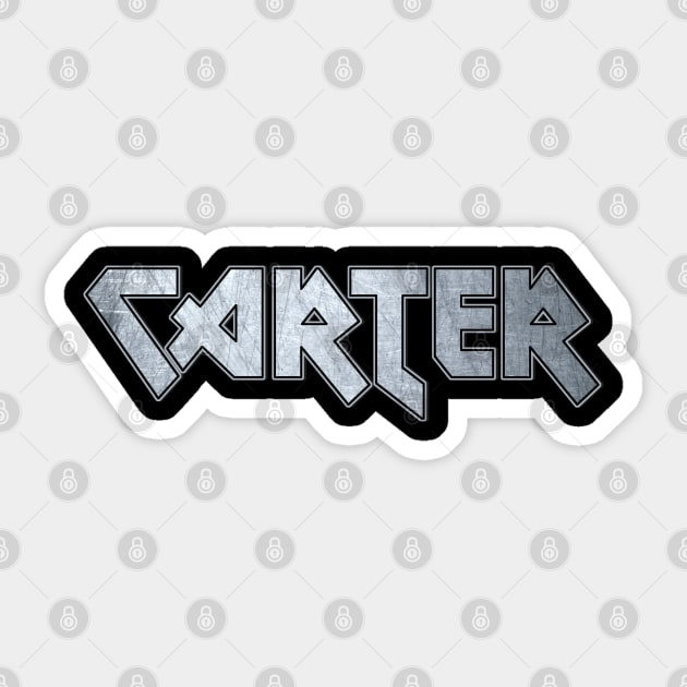 Carter Sticker by Erena Samohai